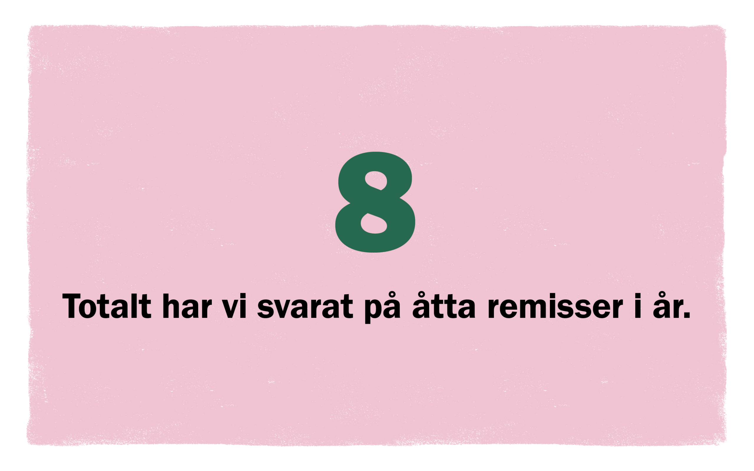 Åtta remissvar